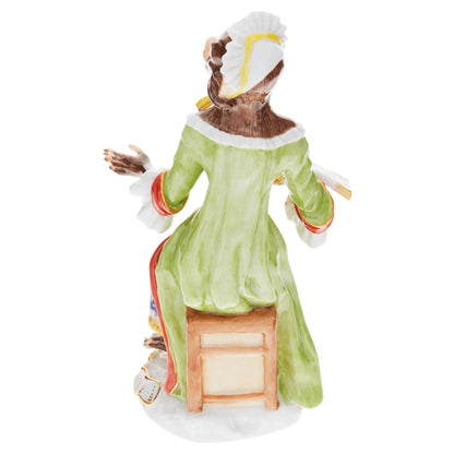 Meissen Monkey Orchestra Songstress IV, Female