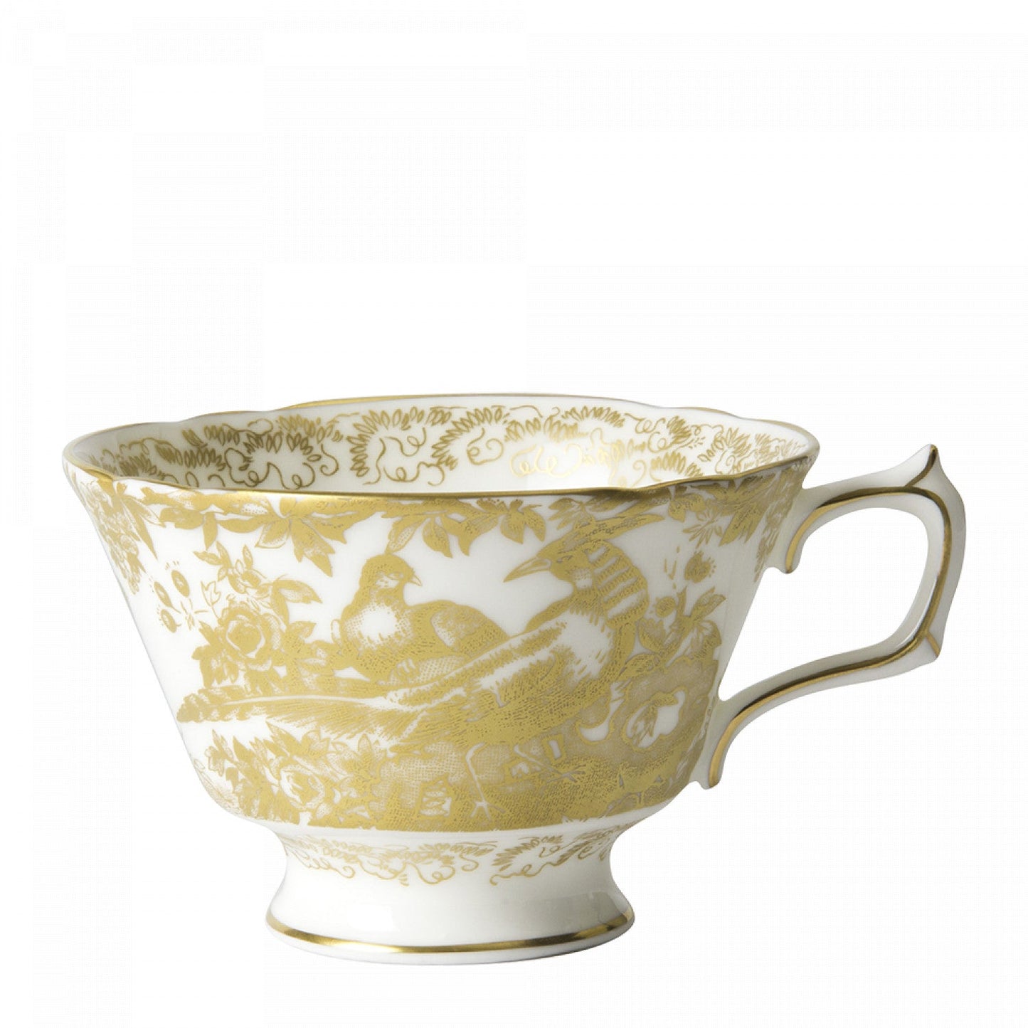 Royal Crown Derby Aves Gold Tea Cup