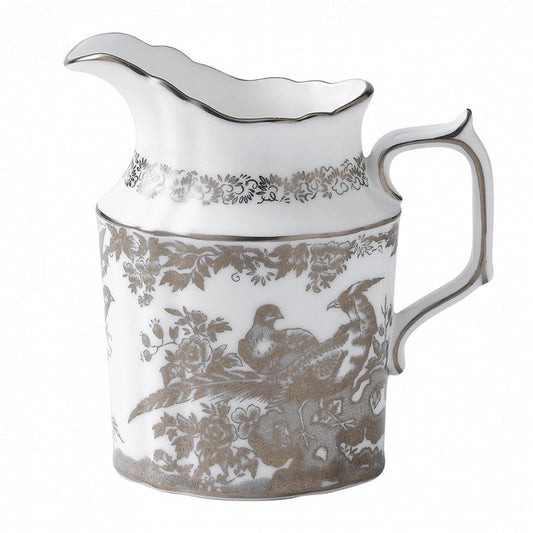 Royal Crown Derby Aves Platinum Cream Jug L/S