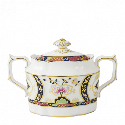 Royal Crown Derby Chelsea Garden Covered Sugar L/S