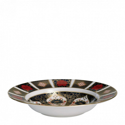 Royal Crown Derby Old Imari Rim Soup L/S (8.5in/21.65cm & 8oz/22cl)