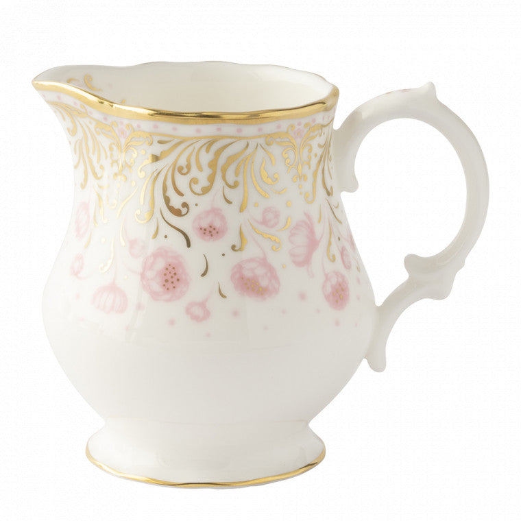 Royal Crown Derby Royal Peony Pink Cream Jug 7.75oz/22cl)