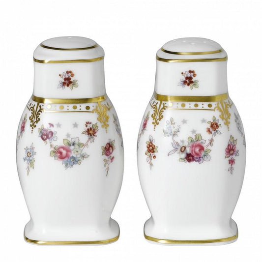 Royal Crown Derby Royal Antoinette Salt & Pepper (Gift Boxed)