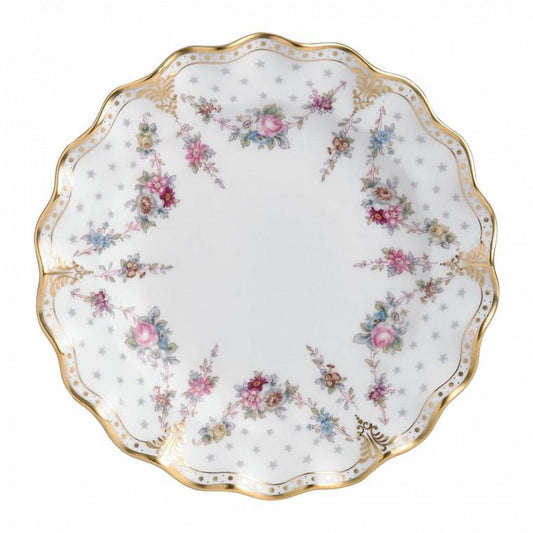 Royal Crown Derby Royal Antoinette Plate (8in/21.5cm) Gift Boxed