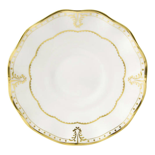 Royal Crown Derby - Elizabeth Gold Plate Tea Saucer