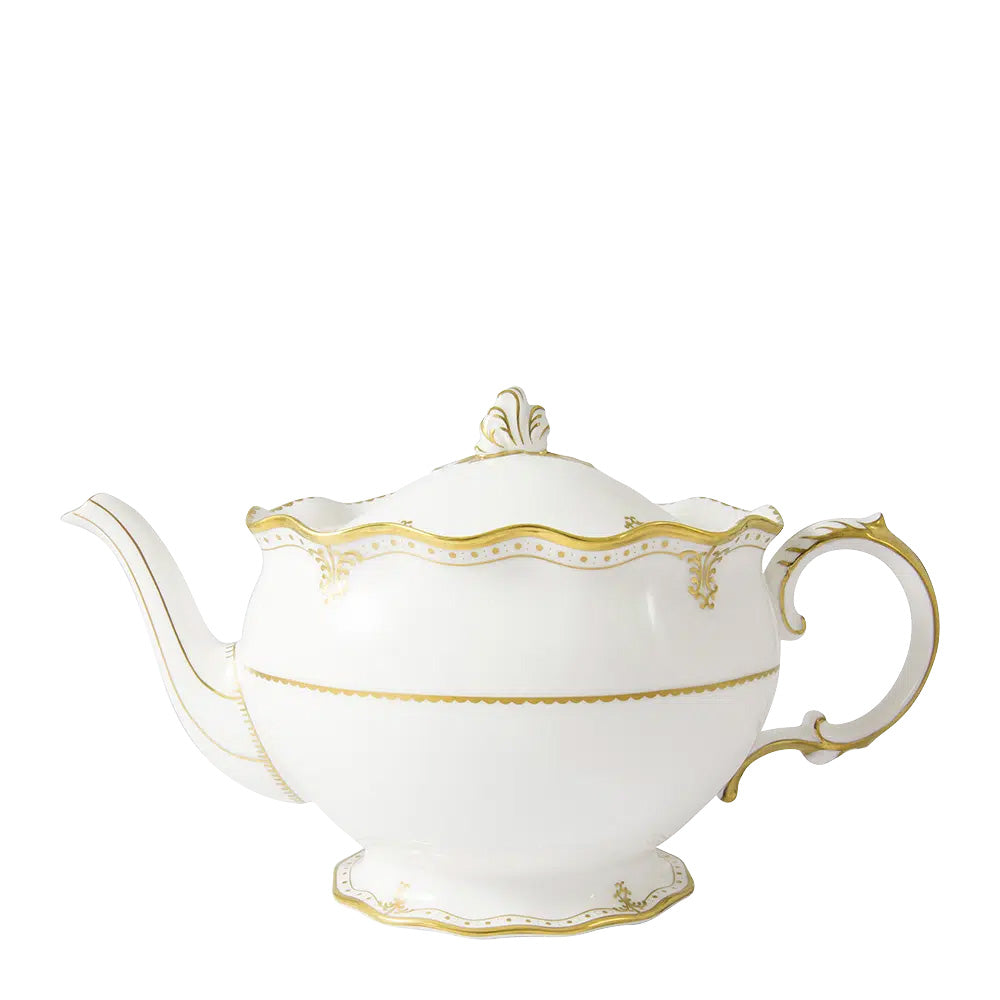 Royal Crown Derby - Elizabeth Gold Teapot L/S (36oz/102cl)