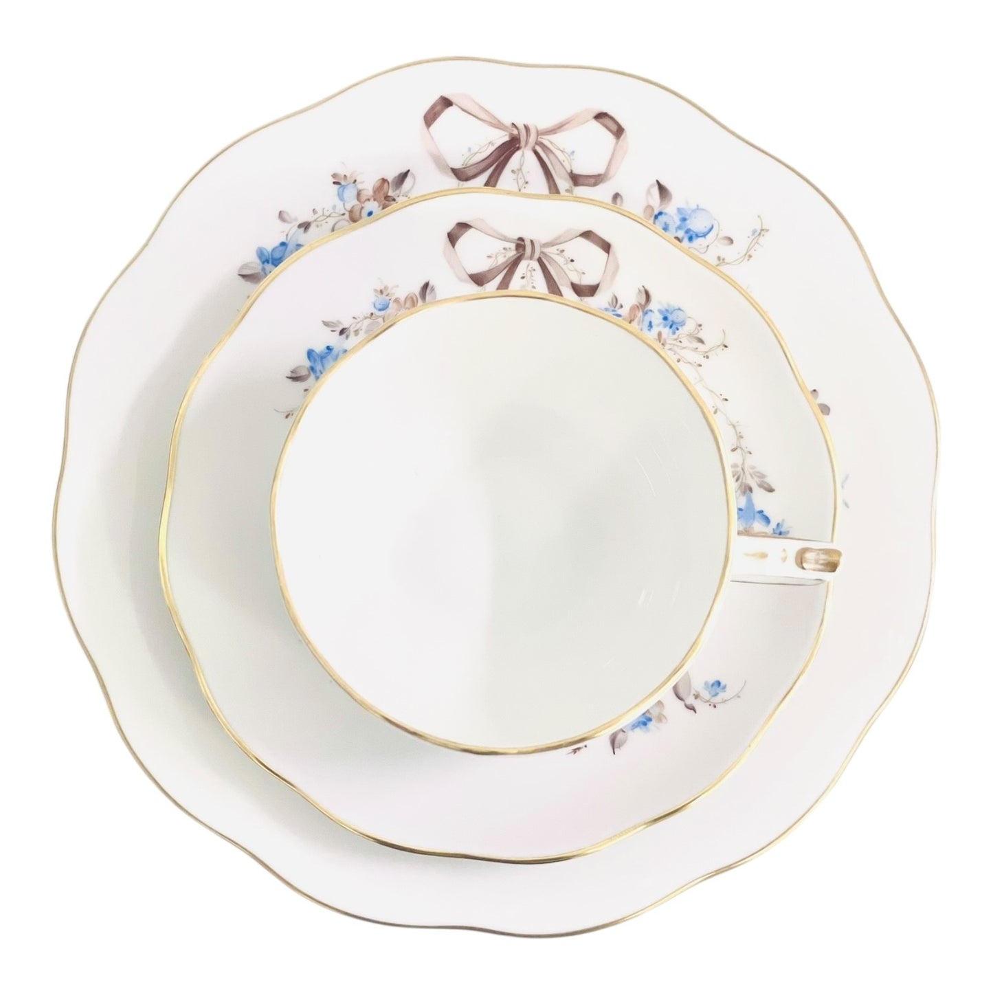 Herend EDEN Tea Set for Two, 6 Pieces