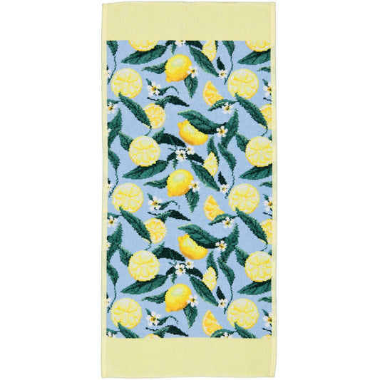 Feiler Lemons and Leaves Guest Towel