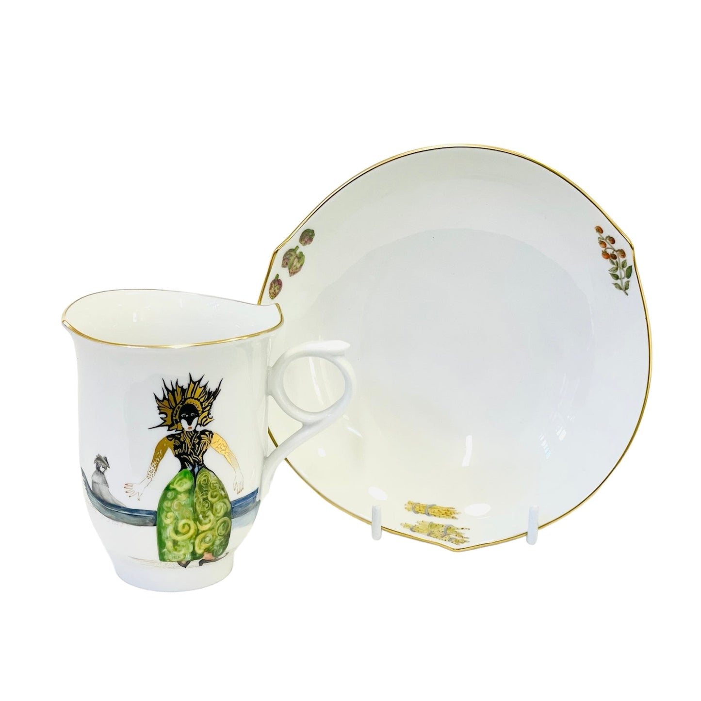 Meissen Venetian Journey Coffee Cup & Saucer, Motif 2