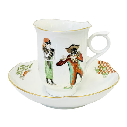 Meissen Venetian Journey Coffee Cup & Saucer, Motif 5