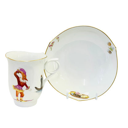 Meissen Venetian Journey Coffee Cup & Saucer, Motif 1