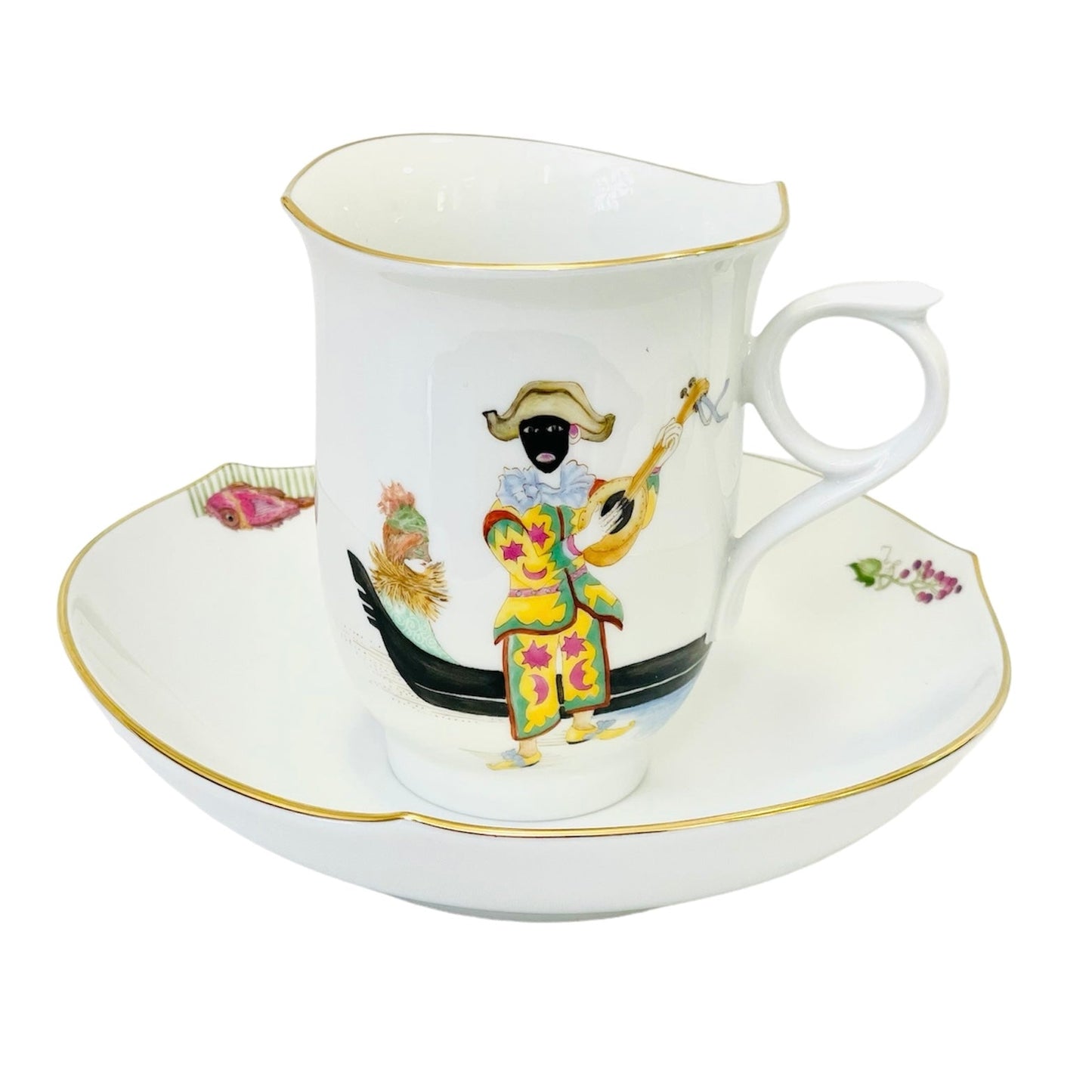 Meissen Venetian Journey Coffee Cup & Saucer, Motif 6