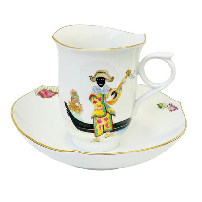 Meissen Venetian Journey Coffee Cup & Saucer, Motif 6