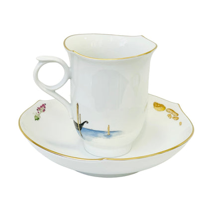 Meissen Venetian Journey Coffee Cup & Saucer, Motif 6