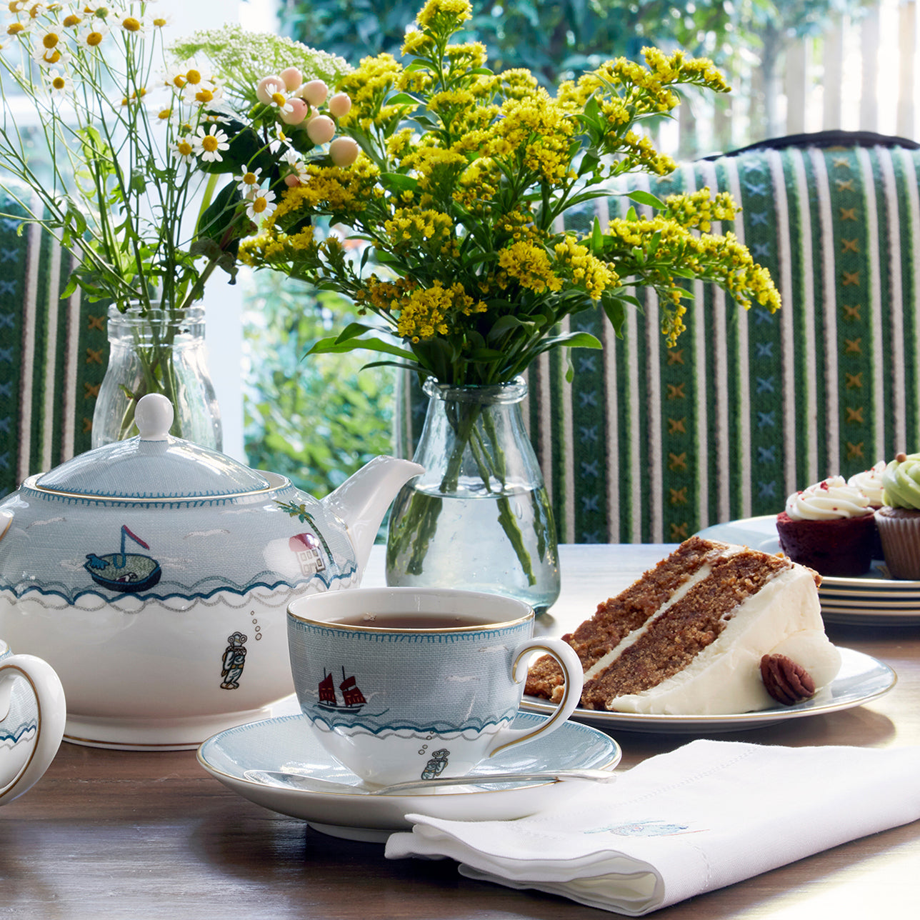 Wedgwood Sailor's Farewell Teacup and Saucer