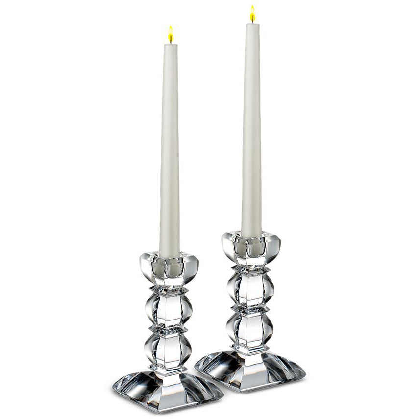 Marquis by Waterford Crystal Torino 6" Candlestick, Set of 2