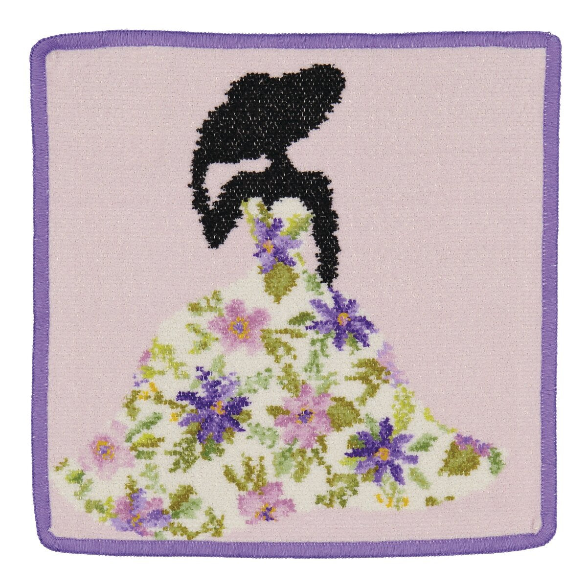 Feiler Miss Flower Lilac Washcloth