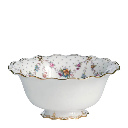 Royal Crown Derby Royal Antoinette Salad Bowl