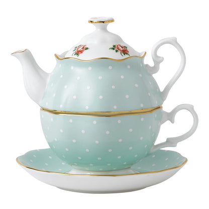 Royal Albert Modern Vintage Polka Rose Tea For One