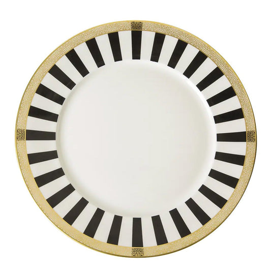 Royal Crown Derby Satori Black Dinner Plate (10.65in/27cm)