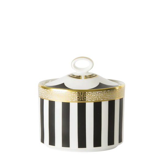 Royal Crown Derby Satori Black Covered Sugar (17cl / 6oz)
