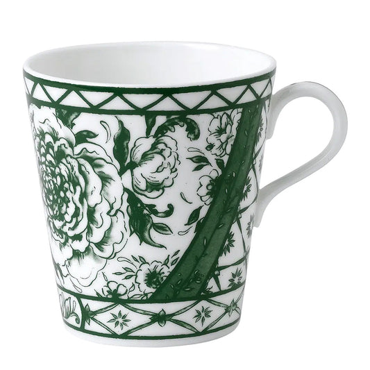 Royal Crown Derby - Victoria's Garden Green Mug