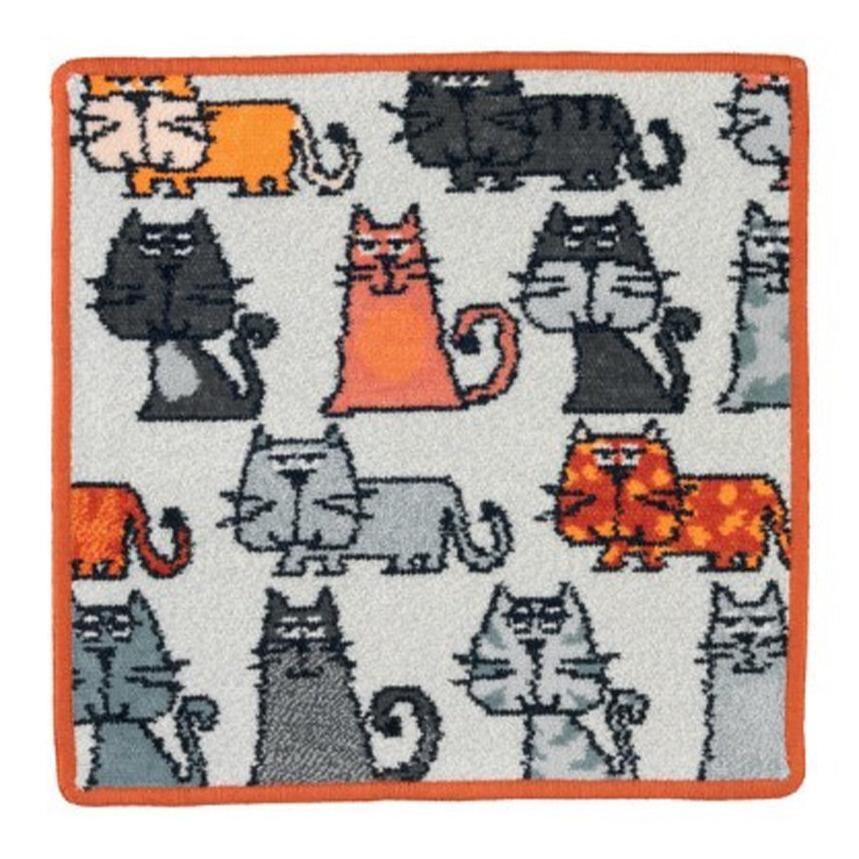 Feiler Cats Washcloth