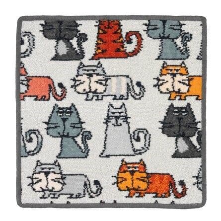 Feiler Cats Washcloth