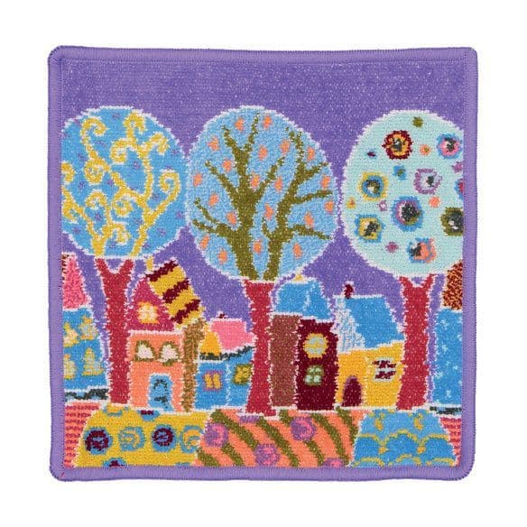 Feiler Cottage Washcloth - Purple