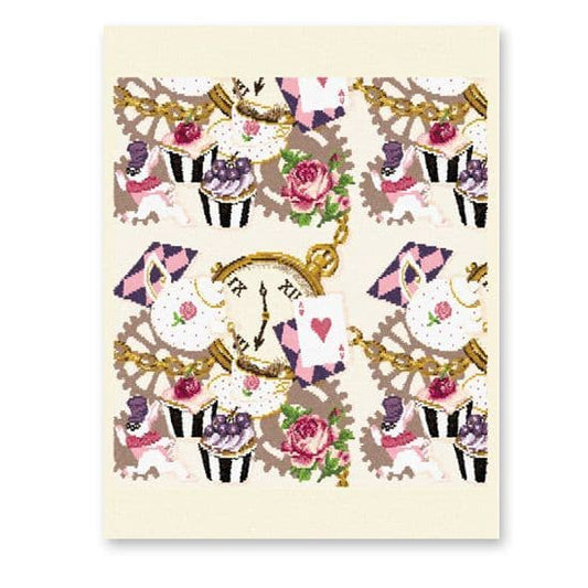 Feiler English Tea Party Guest Towel - Vanilla