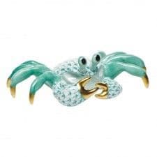 Herend Ghost Crab Fishnet Figurine