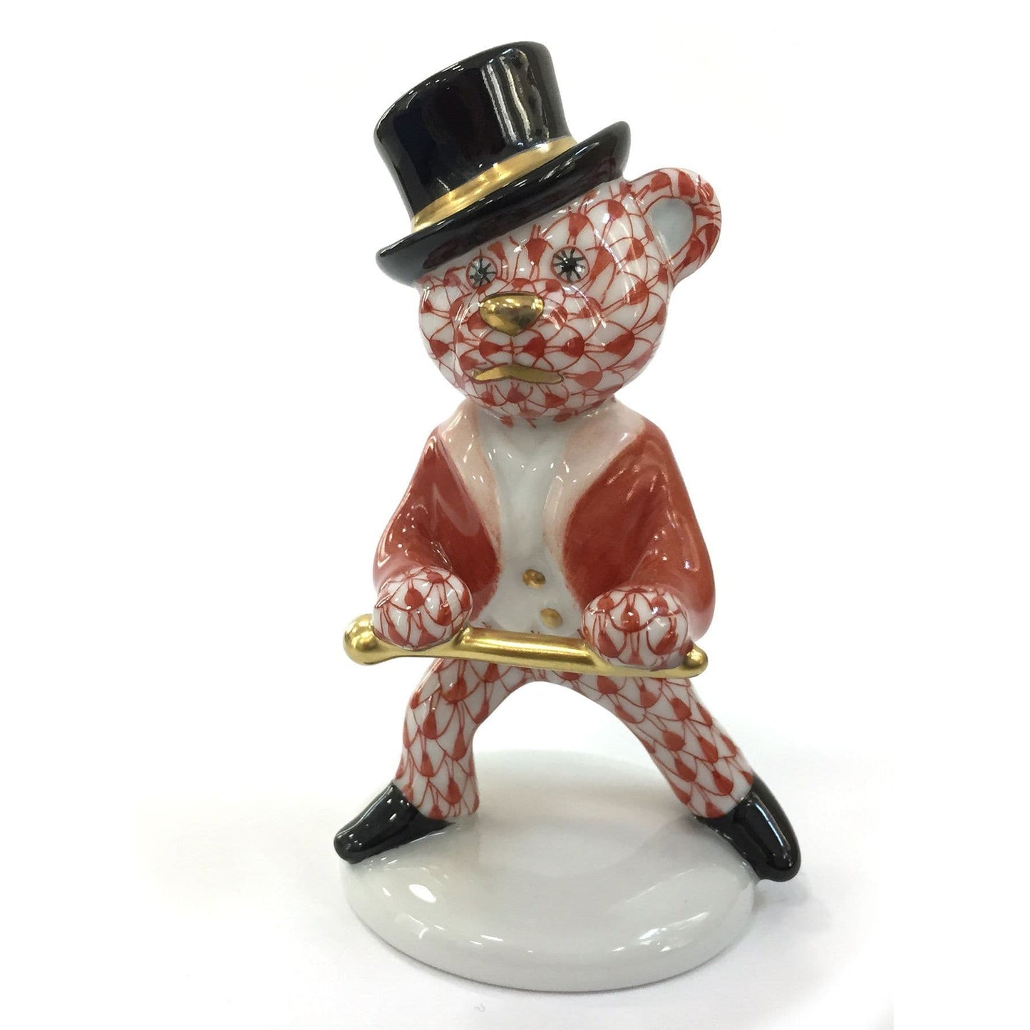 Herend Tap Dancer Fishnet Figurine