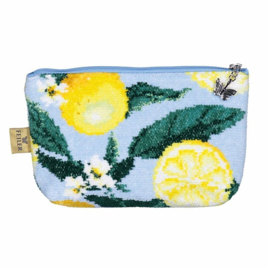 Feiler Lemons and Leaves Cosmetic Bag