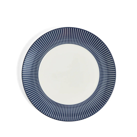 Wedgwood Gio Pinstripe Side Plate Blue 23cm