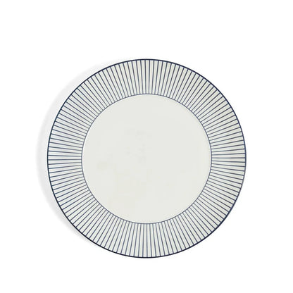 Wedgwood Gio Pinstripe Plate White 23 cm