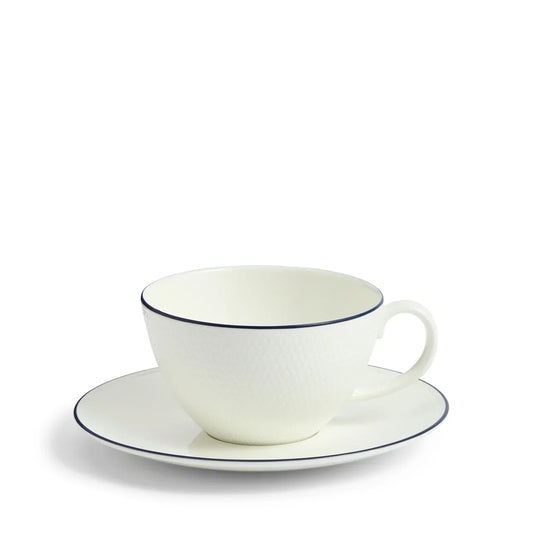 Wedgwood Gio Blue Teacup & Saucer