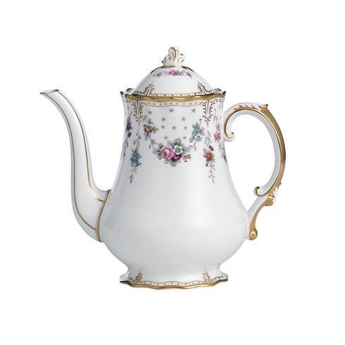 Royal Crown Derby Royal Antoinette Coffee Pot Large