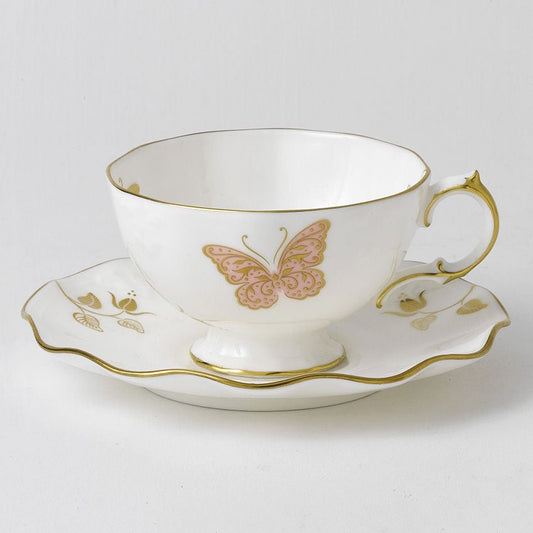 Royal Crown Derby Royal Butterfly Tea Cup & Saucer